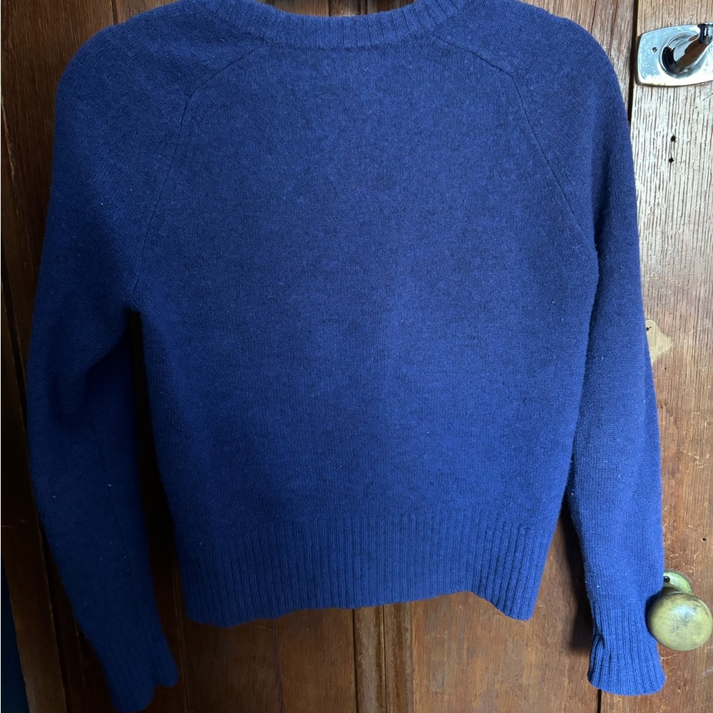 J crew wool blue sweater - Picture 3 of 3